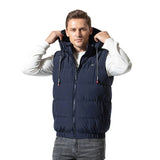Heated Hooded Down Jacket 