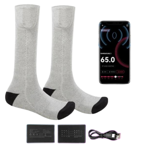 Connected Heated Socks 