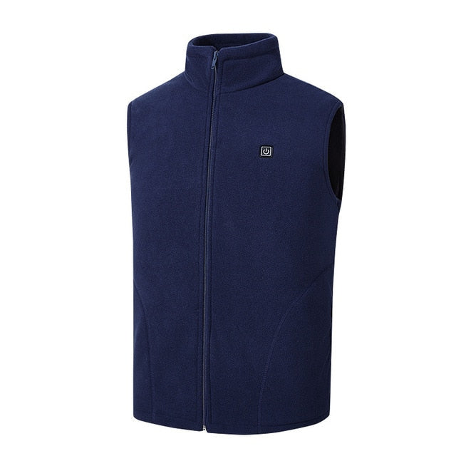 Heated Sleeveless Fleece 